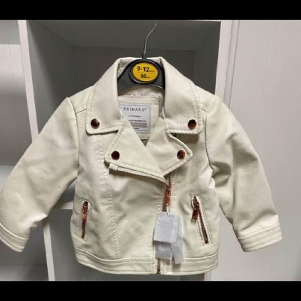 Faux Leather Jacket from Primark (9-12 months)